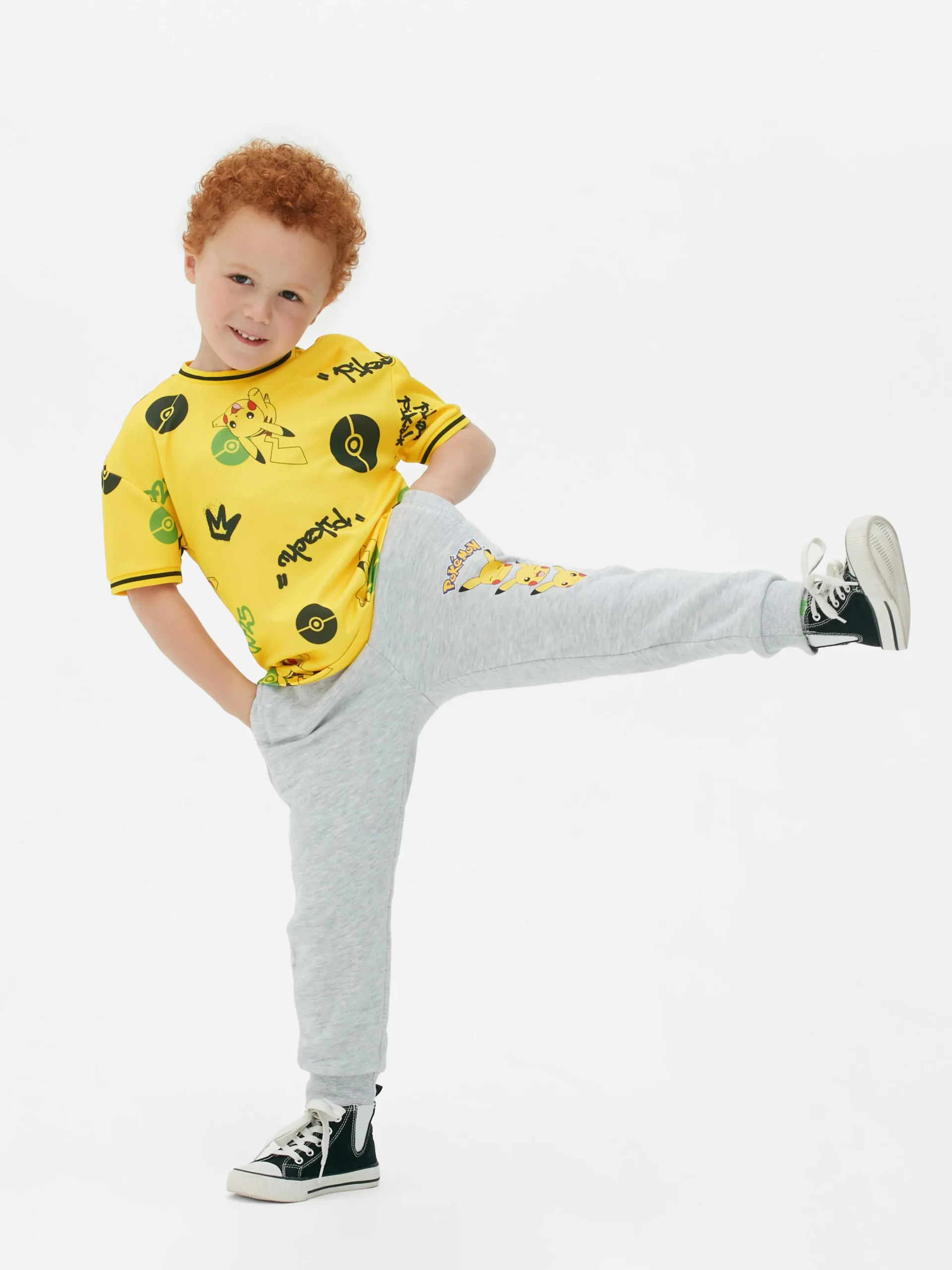 Enfant Primark Hauts Et T-Shirts|T-shirt Graphique Pokémon Pikachu