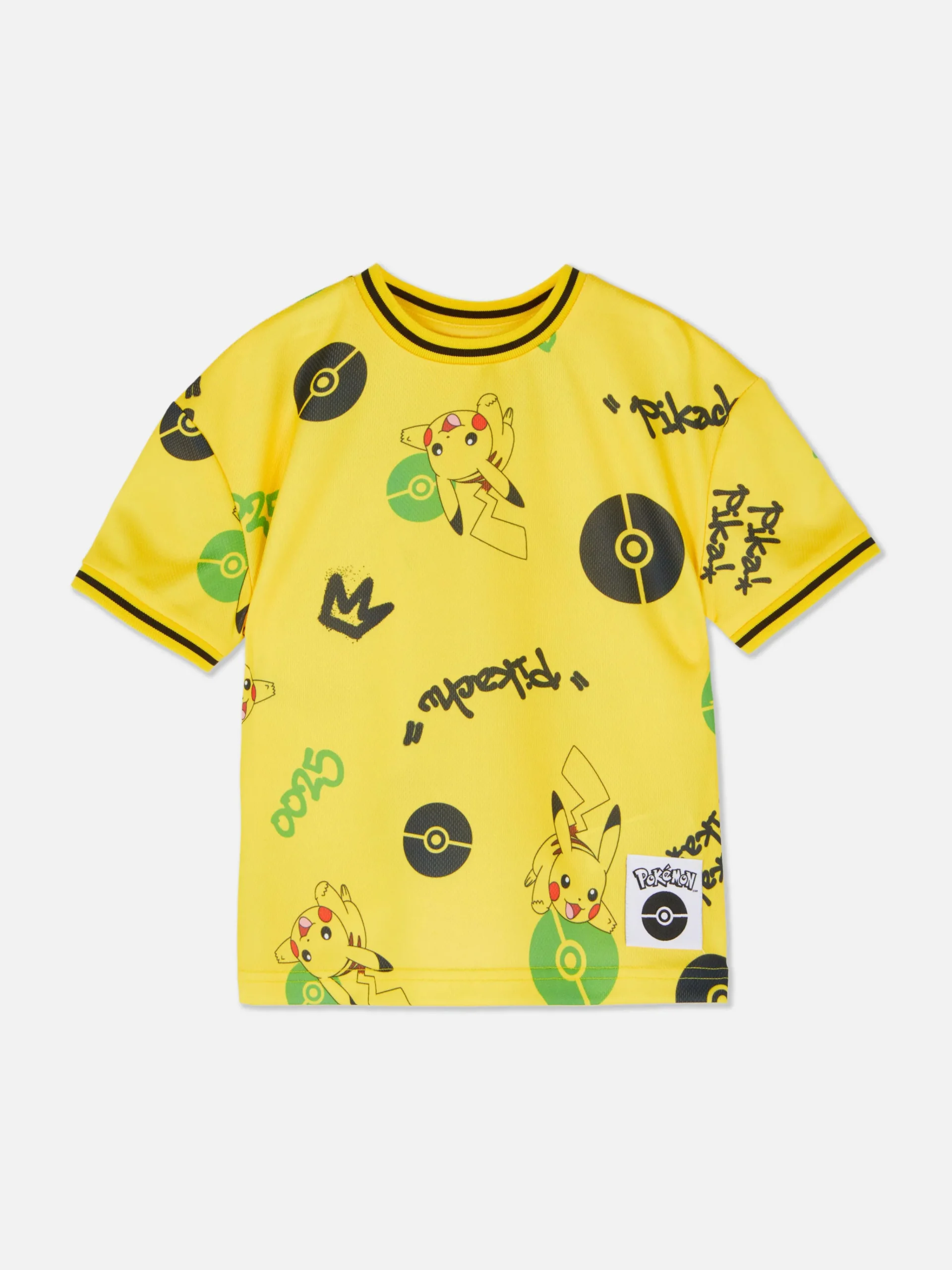 Enfant Primark Hauts Et T-Shirts|T-shirt Graphique Pokémon Pikachu