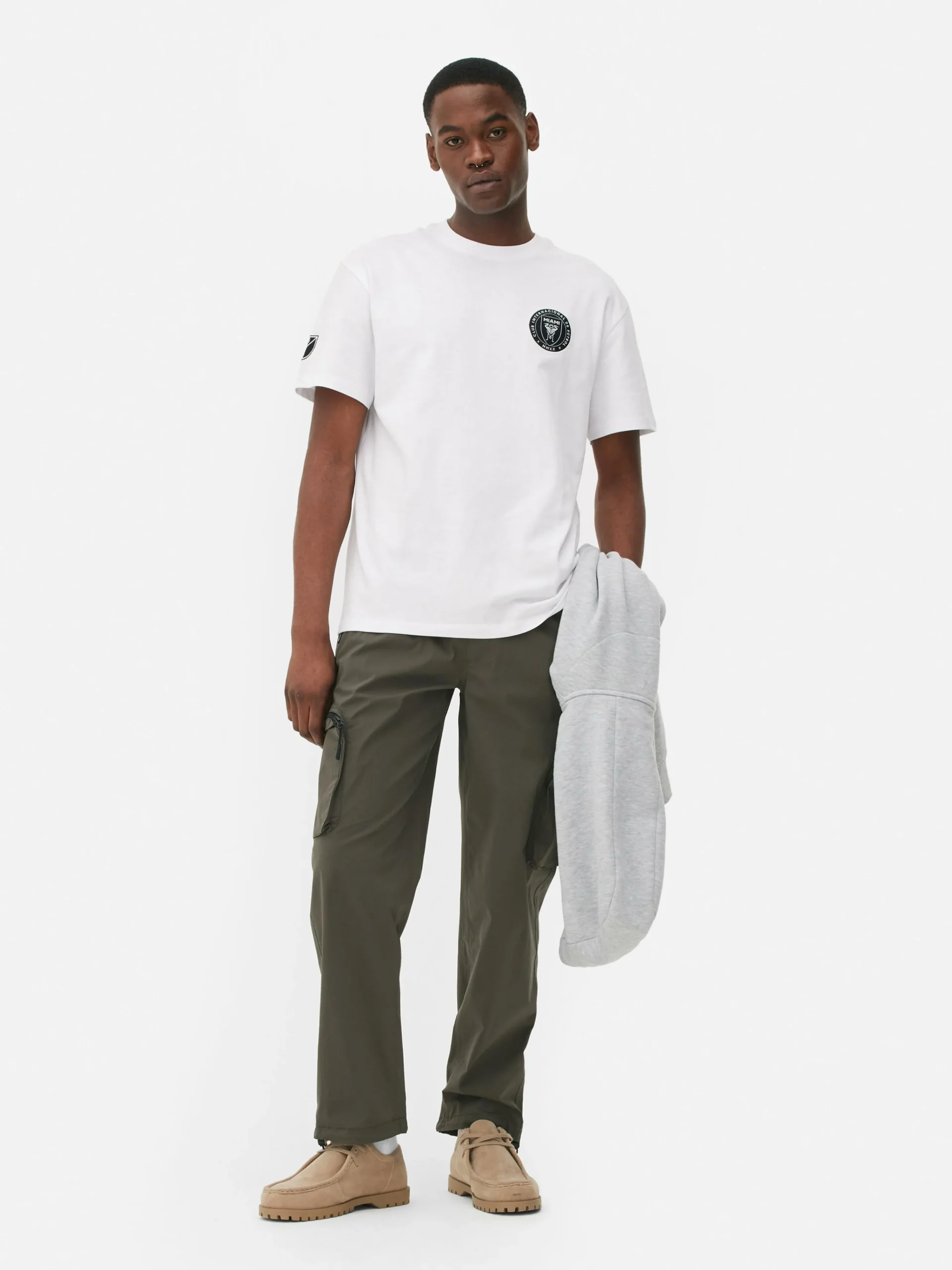 Homme Primark Hauts Et T-Shirts|T-shirt Imprimé Logo Inter Miami CF