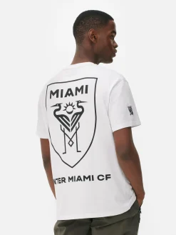 Homme Primark Hauts Et T-Shirts|T-shirt Imprimé Logo Inter Miami CF