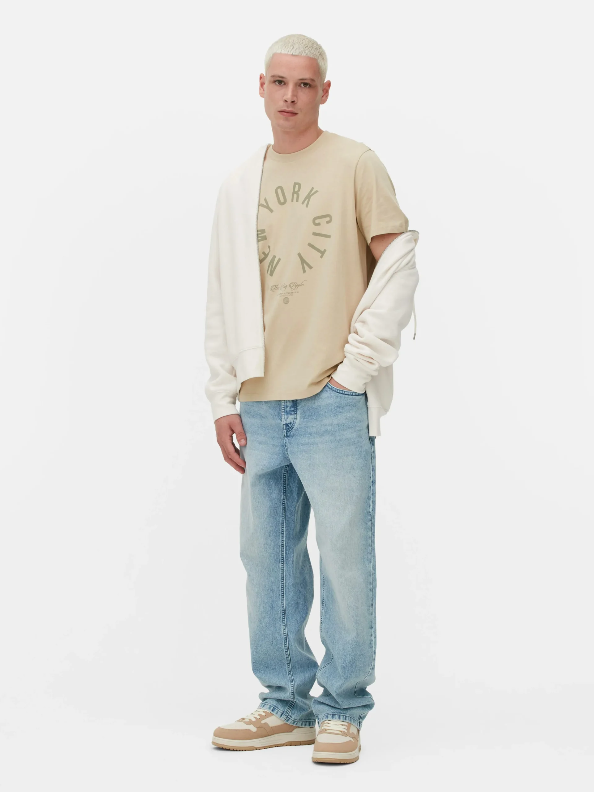 Homme Primark Hauts Et T-Shirts|T-shirt Imprimé New York City