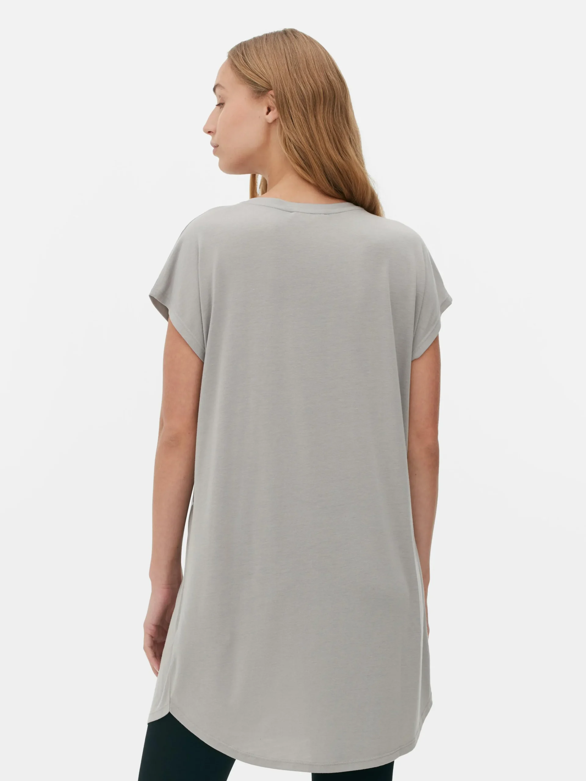 Femme Primark Hauts Et T-Shirts|T-shirt Long à Col Ras-du-cou