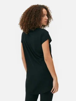 Femme Primark Hauts Et T-Shirts|T-shirt Long à Col Ras-du-cou