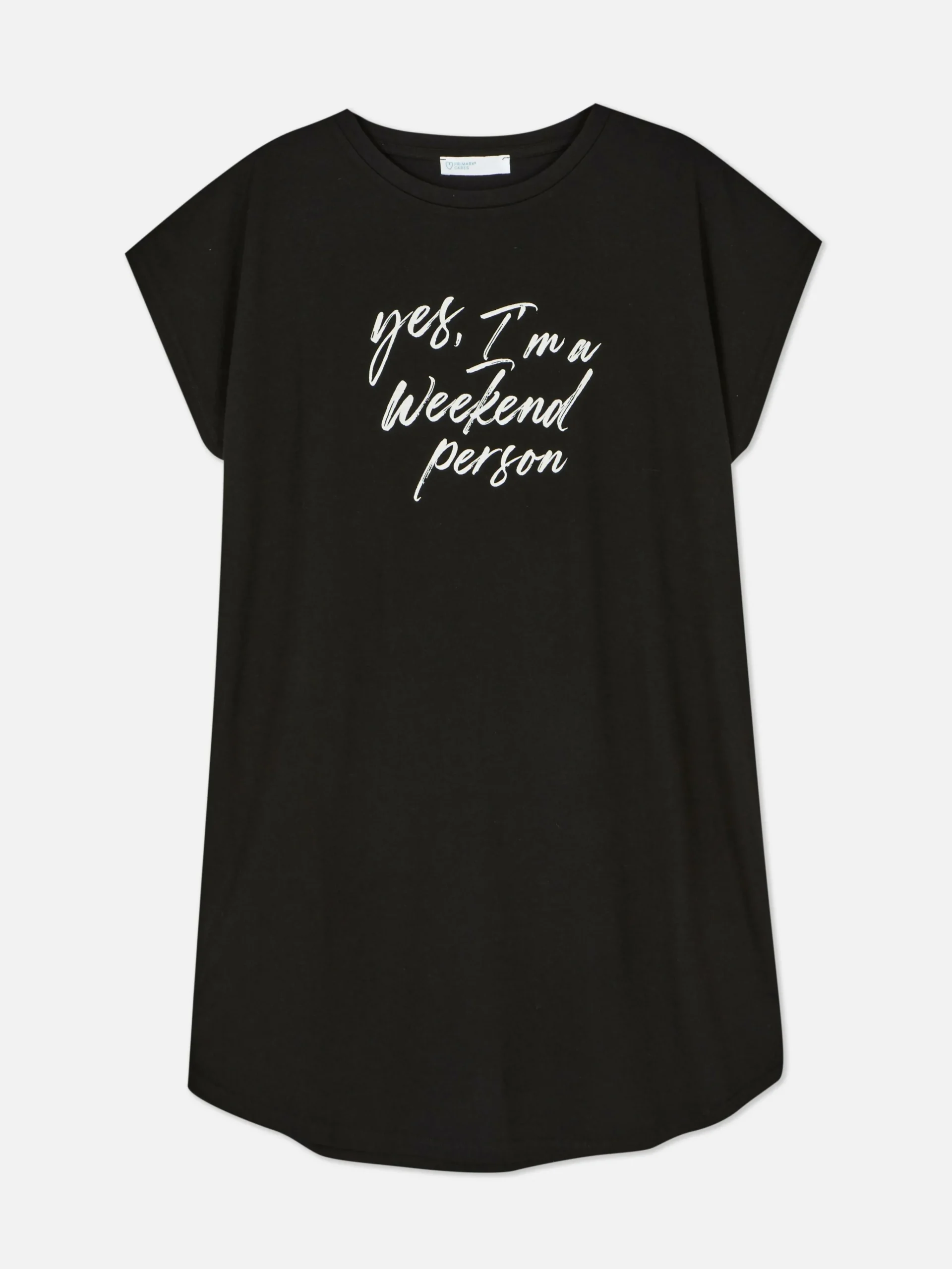 Femme Primark Hauts Et T-Shirts|T-shirt Long à Col Ras-du-cou