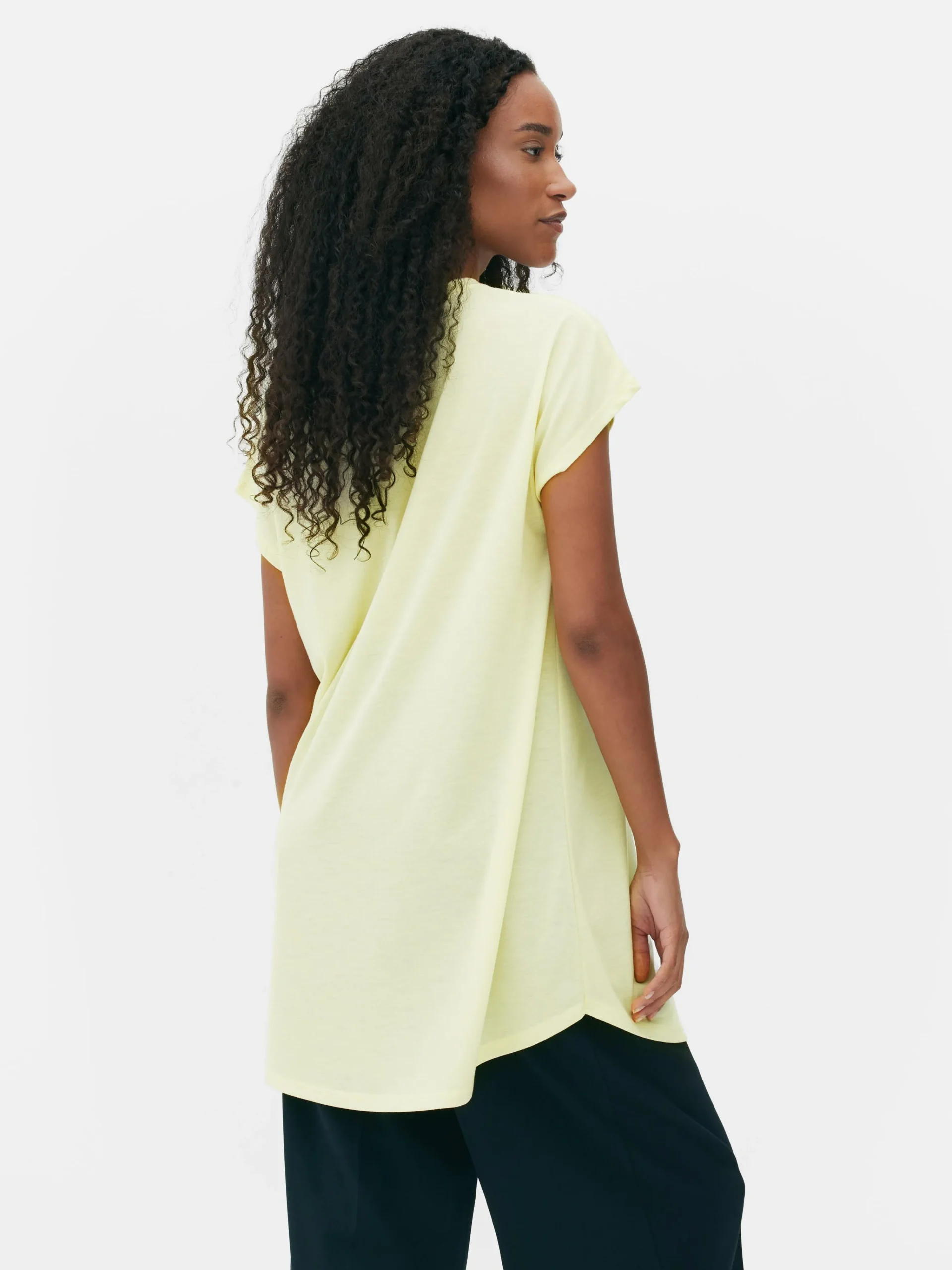 Femme Primark Hauts Et T-Shirts|T-shirt Long En Jersey