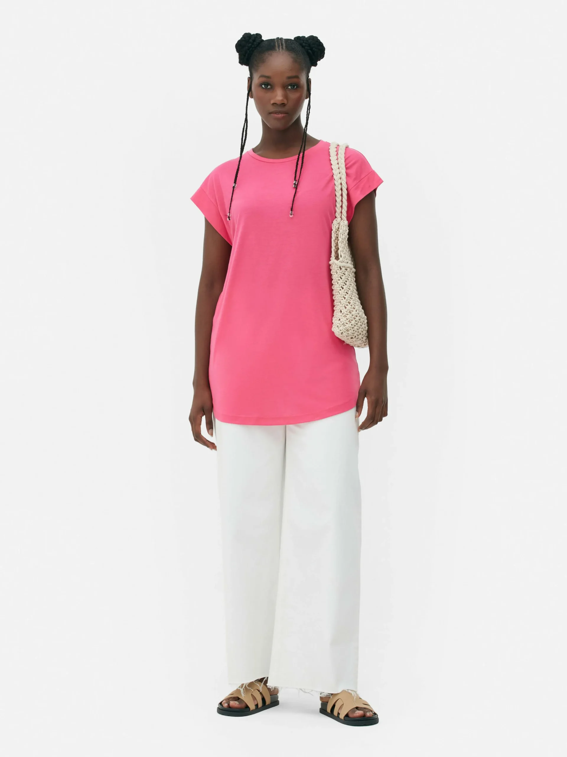 Femme Primark Hauts Et T-Shirts|T-shirt Long Essential