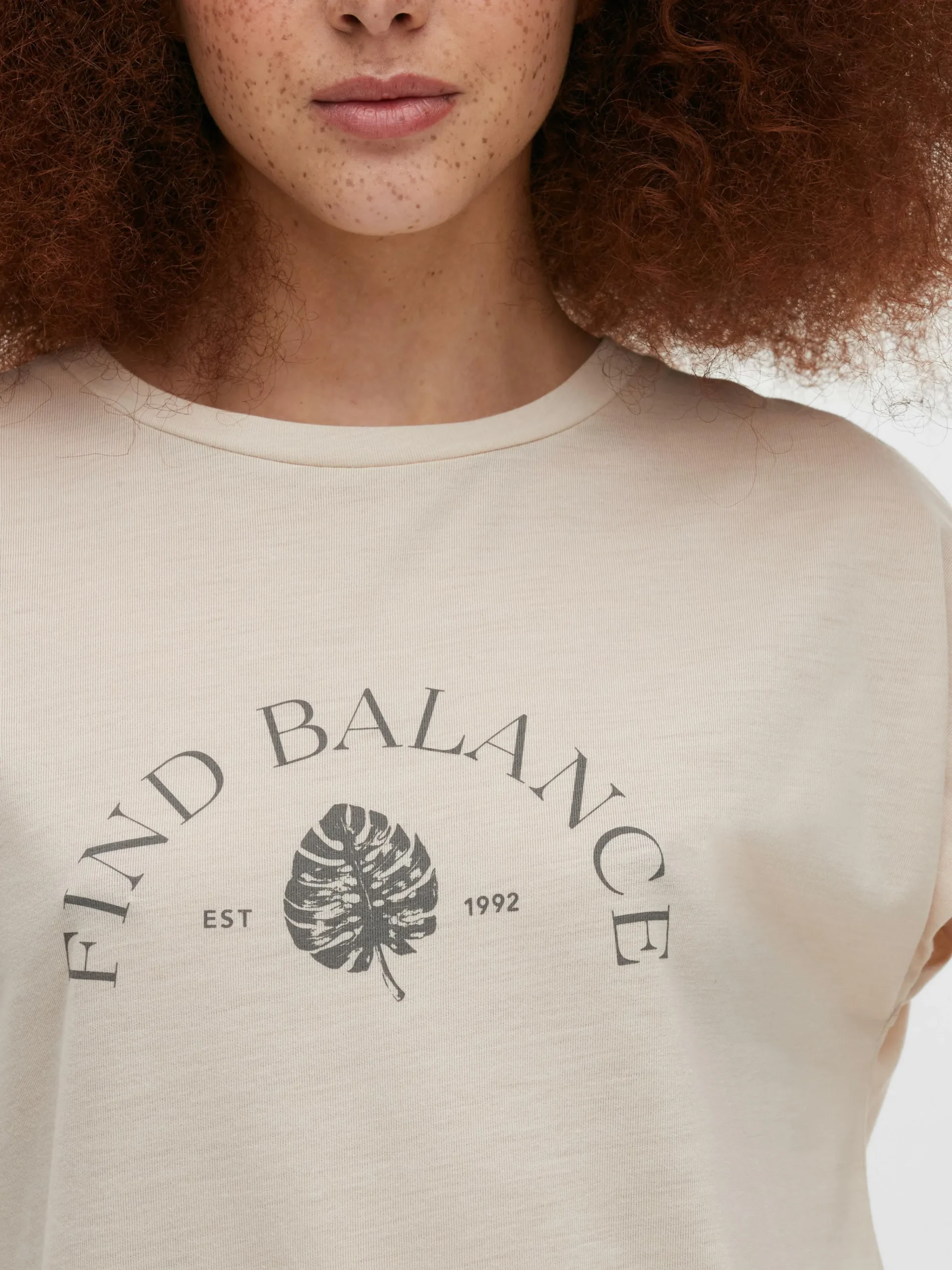 Femme Primark Hauts Et T-Shirts|T-shirt Long Imprimé à Manches Courtes