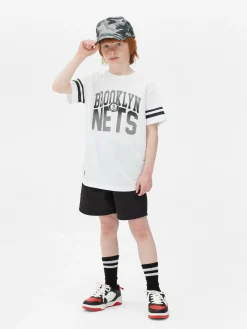 Enfant Primark Hauts Et T-Shirts|T-shirt NBA Brooklyn Nets