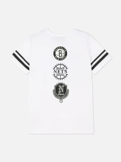 Enfant Primark Hauts Et T-Shirts|T-shirt NBA Brooklyn Nets