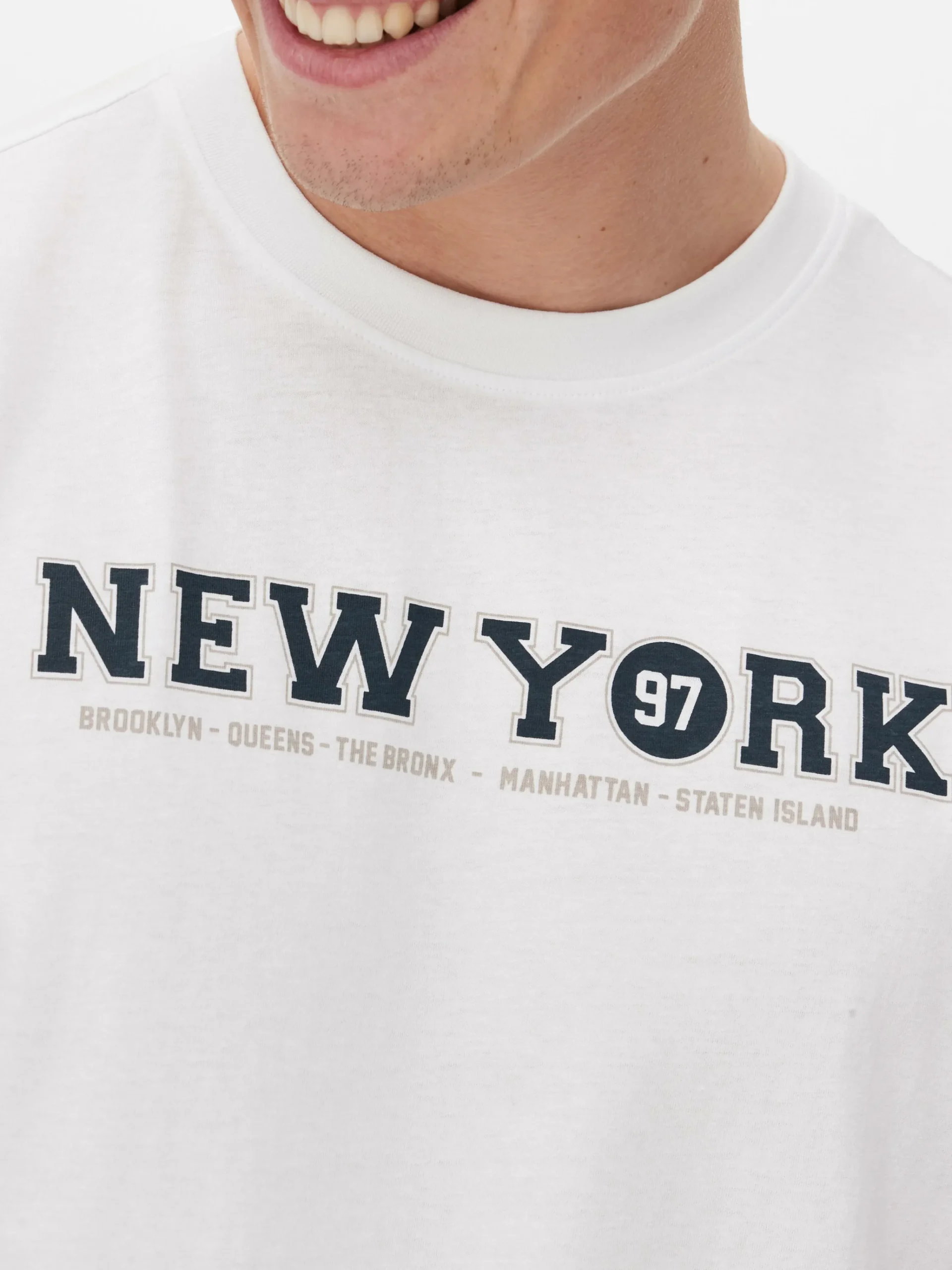 Homme Primark Hauts Et T-Shirts|T-shirt New York 97