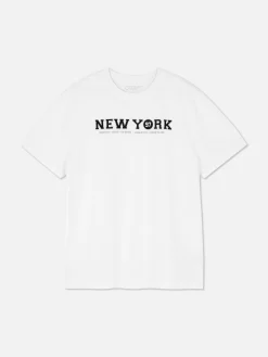 Homme Primark Hauts Et T-Shirts|T-shirt New York 97