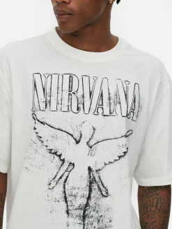 Femme/Homme Primark T-Shirts Et Sweat-Shirts À Motifs|Hauts Et T-Shirts|T-shirt Nirvana Tour