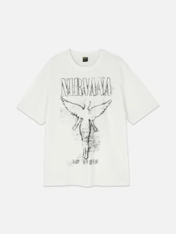 Femme/Homme Primark T-Shirts Et Sweat-Shirts À Motifs|Hauts Et T-Shirts|T-shirt Nirvana Tour