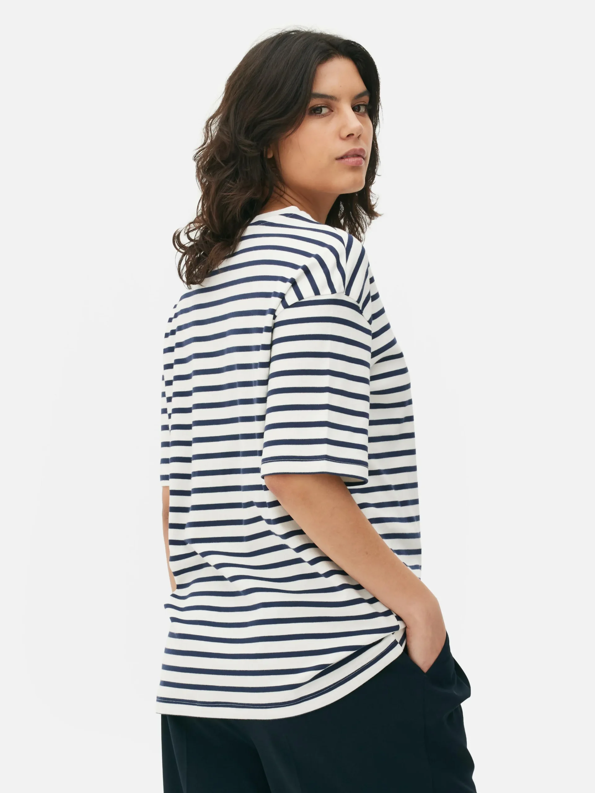 Femme Primark Hauts Et T-Shirts|T-shirt Oversize à Manches Courtes