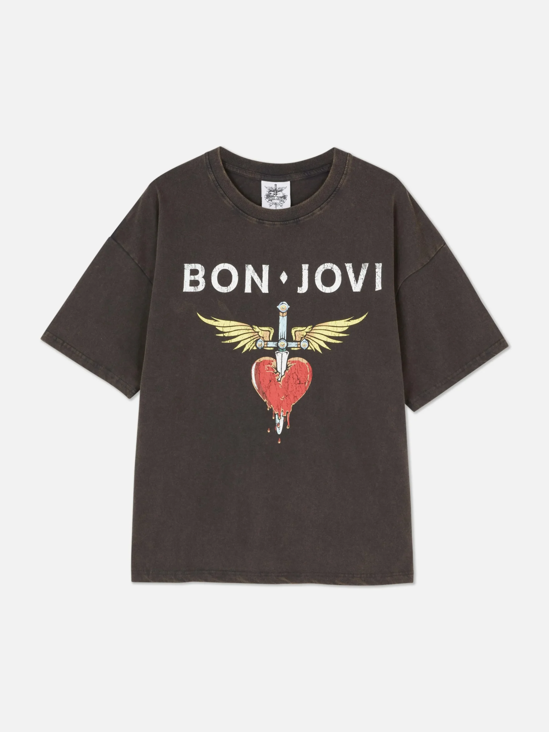 Femme/Homme Primark T-Shirts Et Sweat-Shirts À Motifs|Hauts Et T-Shirts|T-shirt Oversize Bon Jovi