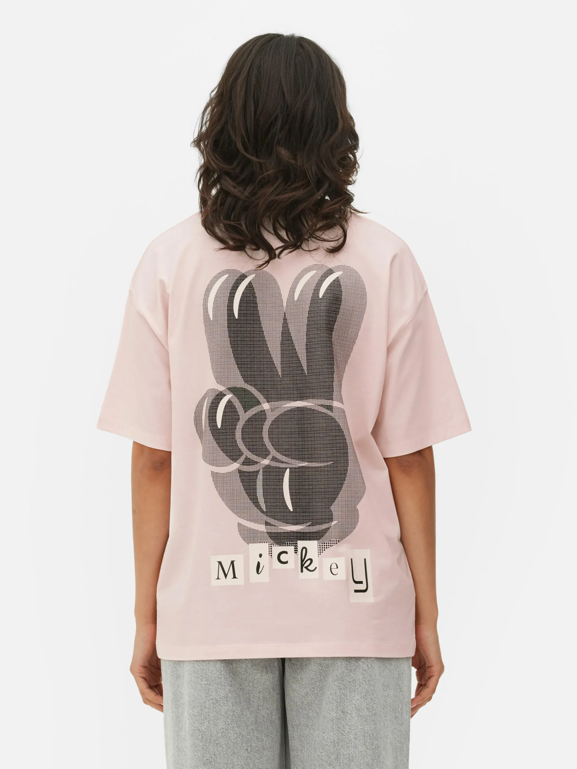 Femme Primark Hauts Et T-Shirts|T-shirt Oversize Disney Mickey Mouse