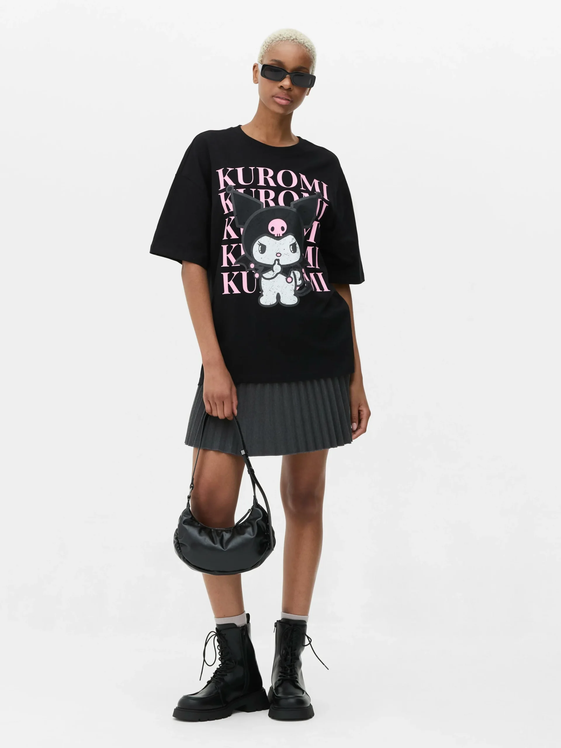 Femme Primark Hauts Et T-Shirts|T-shirt Oversize Hello Kitty Kuromi