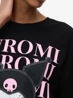 Femme Primark Hauts Et T-Shirts|T-shirt Oversize Hello Kitty Kuromi