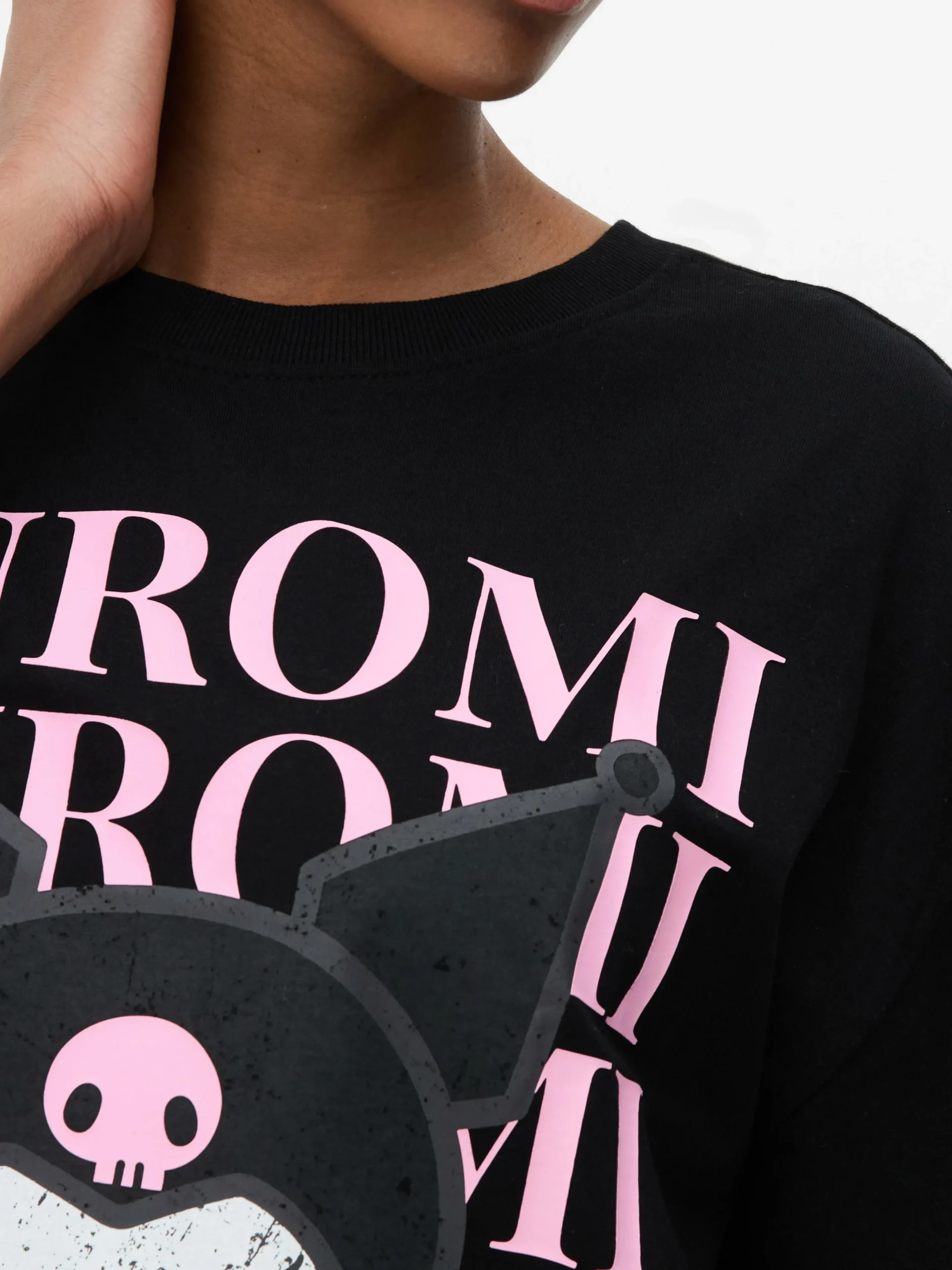 Femme Primark Hauts Et T-Shirts|T-shirt Oversize Hello Kitty Kuromi