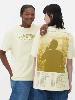 Femme/Homme Primark T-Shirts Et Sweat-Shirts À Motifs|Hauts Et T-Shirts|T-shirt Post Malone Austin Tournée 2023