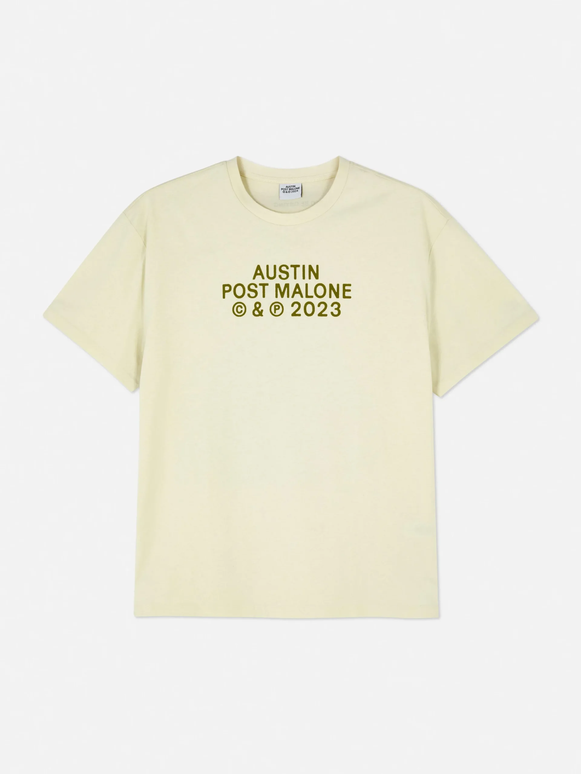 Femme/Homme Primark T-Shirts Et Sweat-Shirts À Motifs|Hauts Et T-Shirts|T-shirt Post Malone Austin Tournée 2023