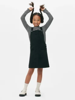 Enfant Primark Ensembles Et Tenues|T-shirt Rayé à Manches Longues Et Robe Chasuble