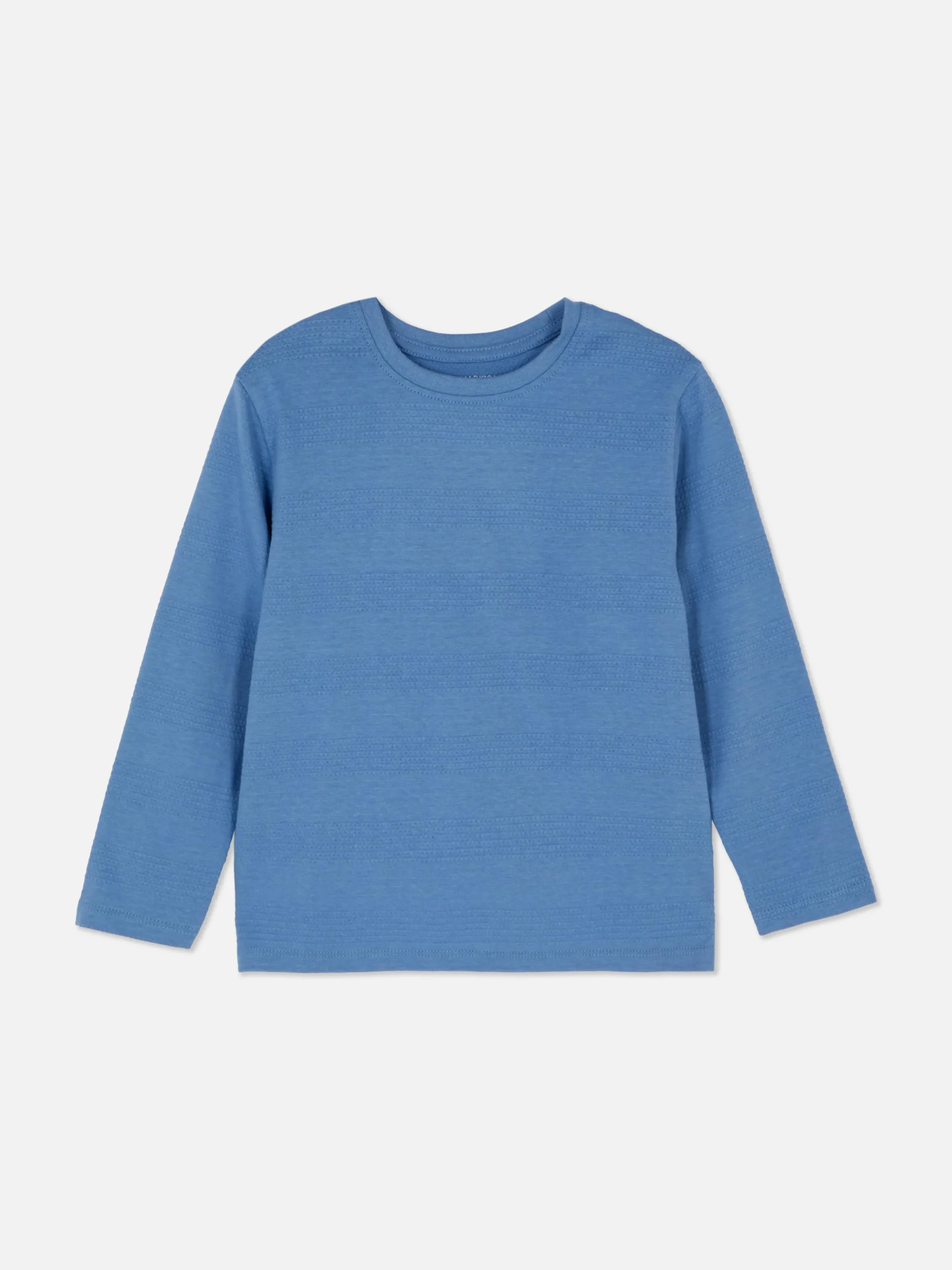 Enfant Primark Hauts Et T-Shirts|T-shirt Rayé Texturé à Manches Longues