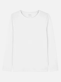 Femme Primark Hauts Et T-Shirts|T-shirt Stretch à Col Ras-du-cou