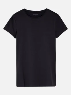 Femme Primark Hauts Et T-Shirts|T-shirt Stretch à Col Ras-du-cou