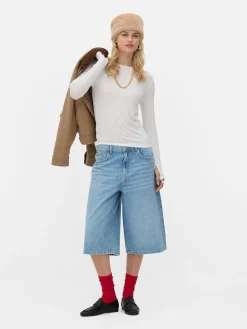 Femme Primark Hauts Et T-Shirts|T-shirt Stretch à Manches Longues Rita Ora