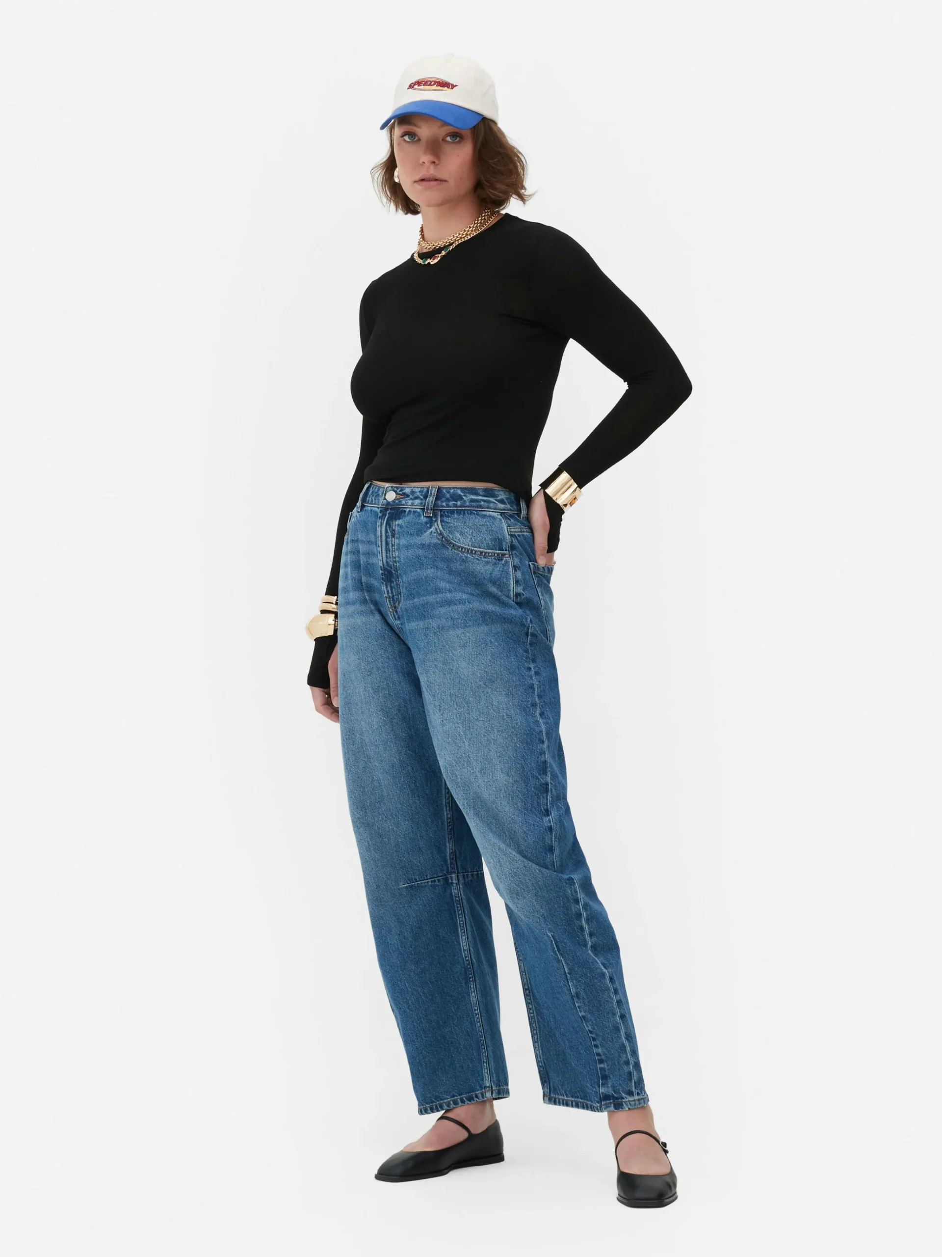 Femme Primark Hauts Et T-Shirts|T-shirt Stretch à Manches Longues Rita Ora