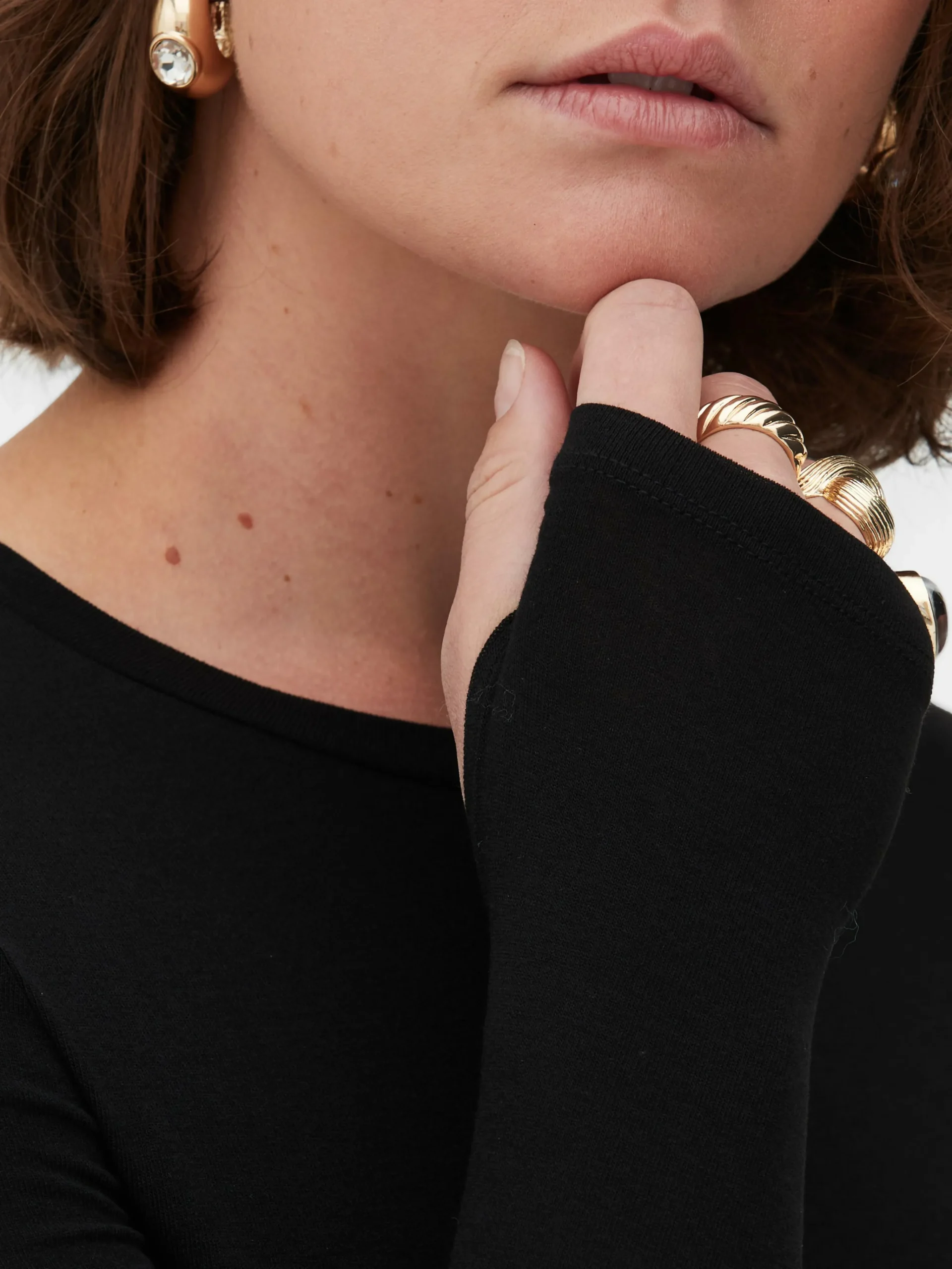 Femme Primark Hauts Et T-Shirts|T-shirt Stretch à Manches Longues Rita Ora