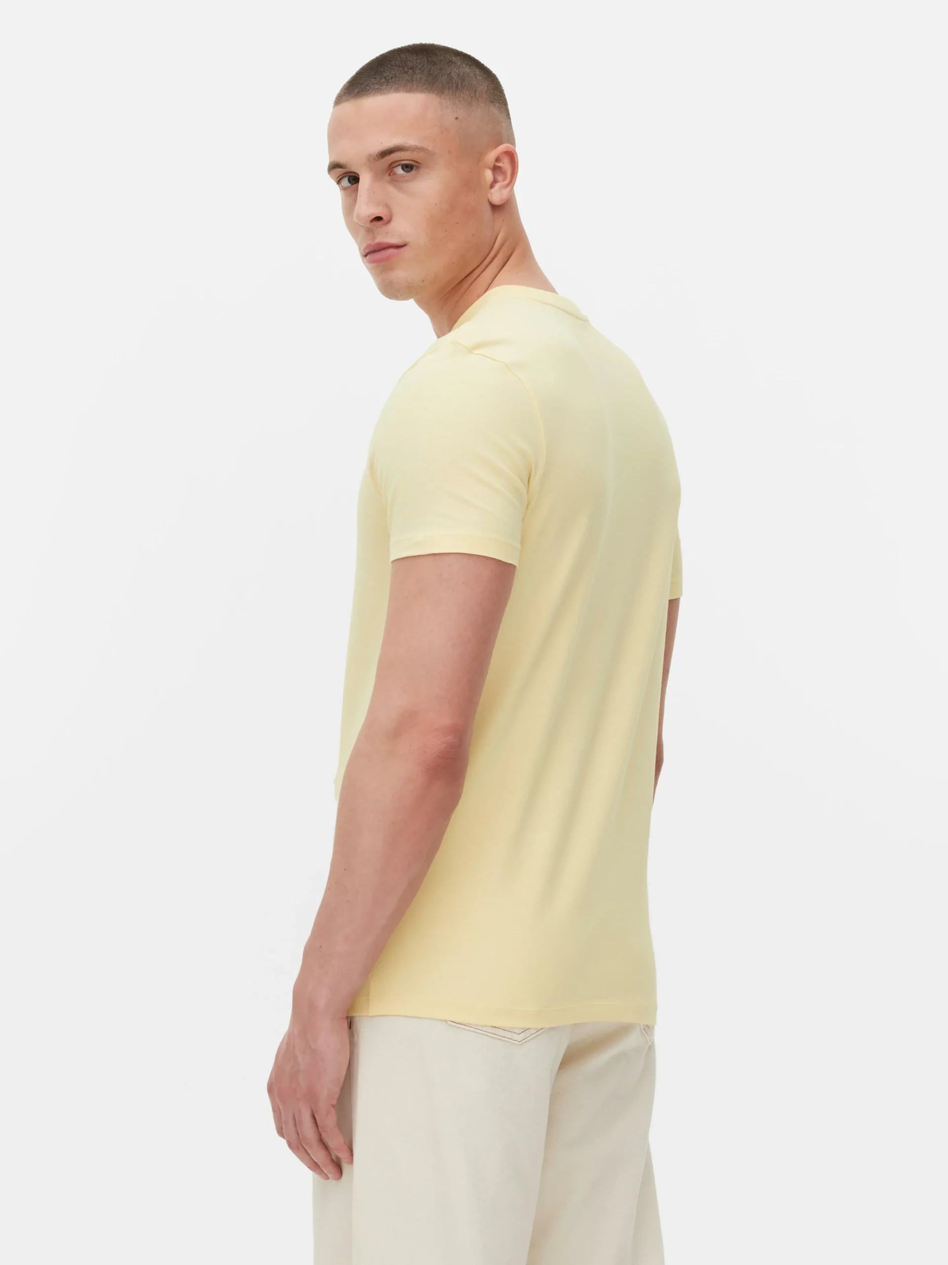 Homme Primark Hauts Et T-Shirts|T-shirt Stretch Classique