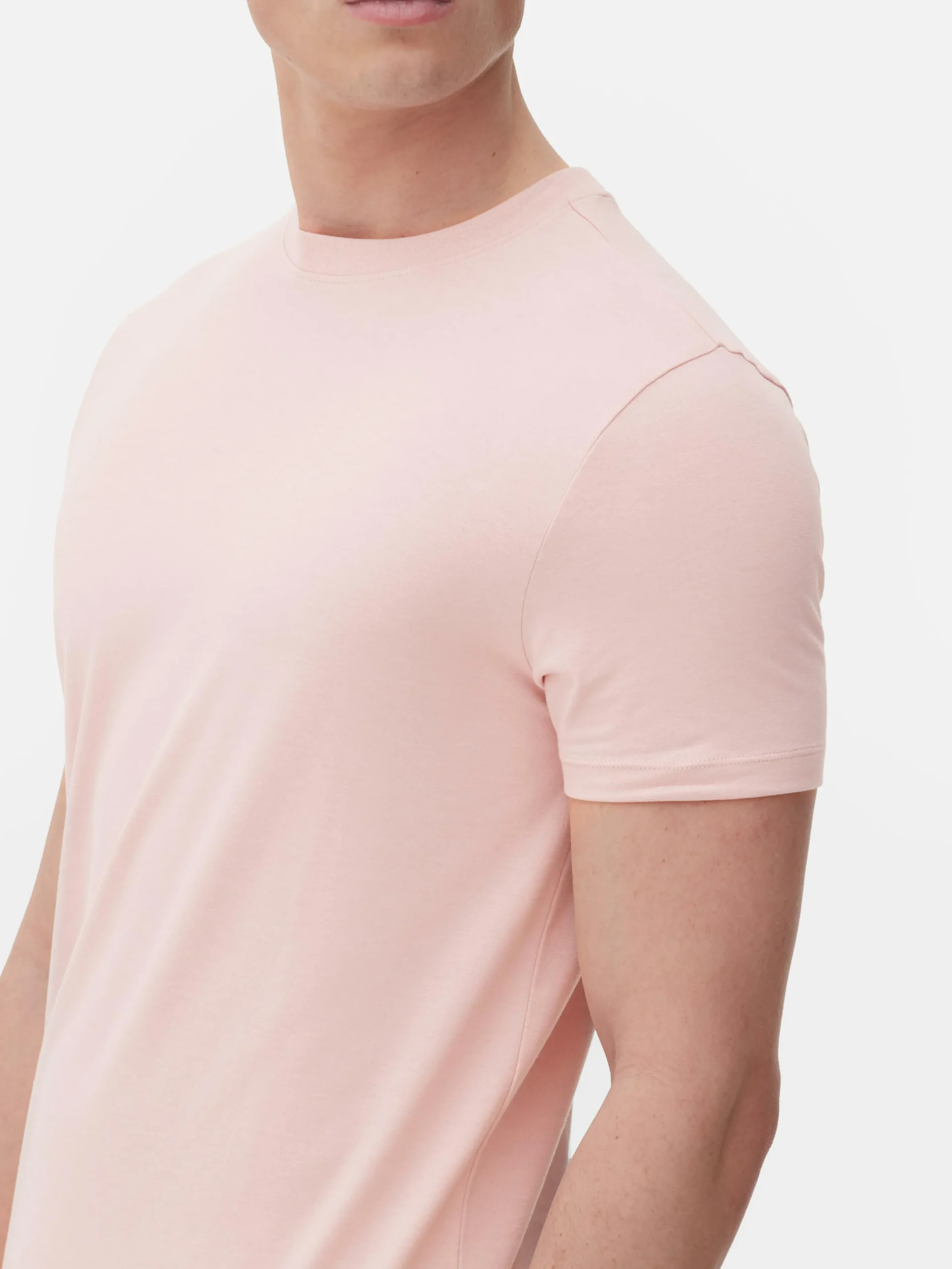 Homme Primark Hauts Et T-Shirts|T-shirt Stretch Classique
