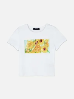 Enfant Primark Hauts Et T-Shirts|T-shirt Vincent Van Gogh Les Tournesols