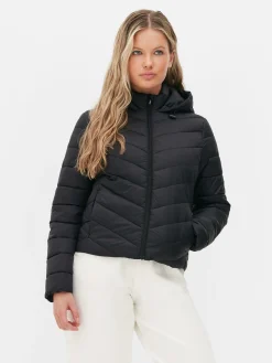 Femme Primark Manteaux Et Vestes|Une Doudoune Rembourrée à Capuche Super Légère