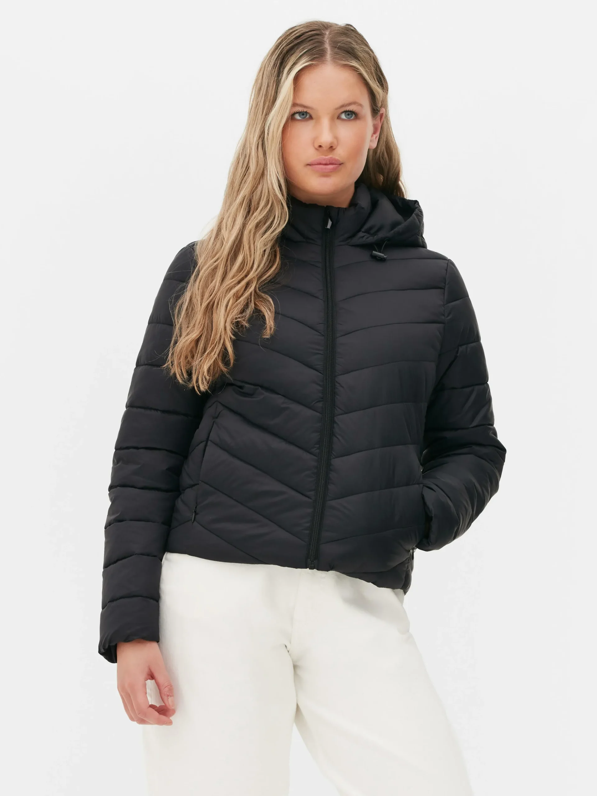 Femme Primark Manteaux Et Vestes|Une Doudoune Rembourrée à Capuche Super Légère