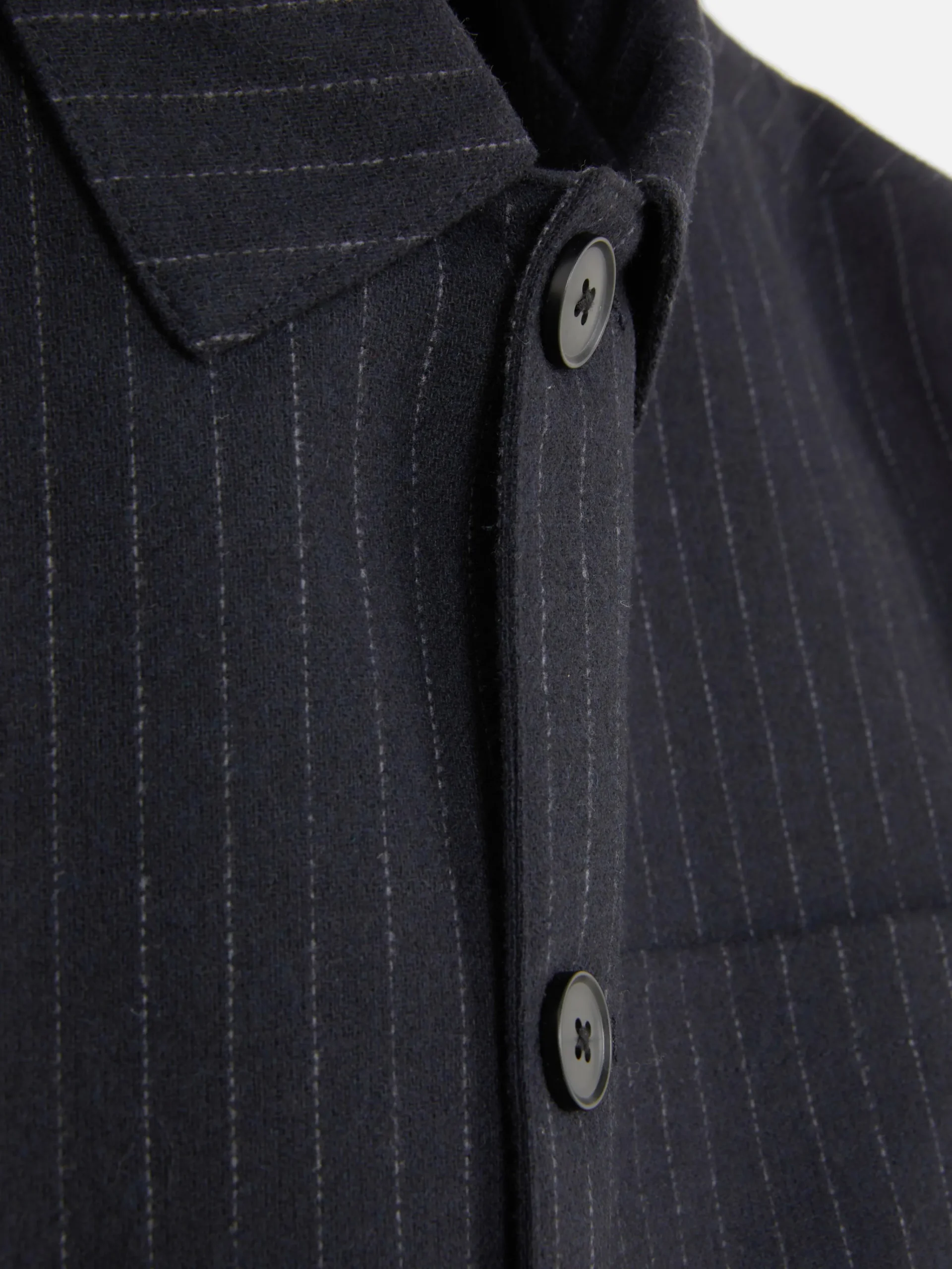 Homme Primark Manteaux Et Vestes|Veste Boutonnée à Rayures Fines Kem