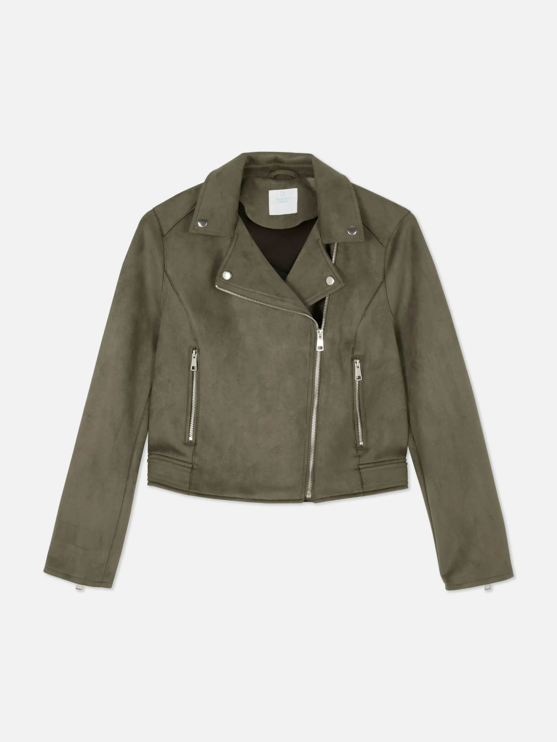 Femme Primark Manteaux Et Vestes|Veste De Motard Imitation Daim