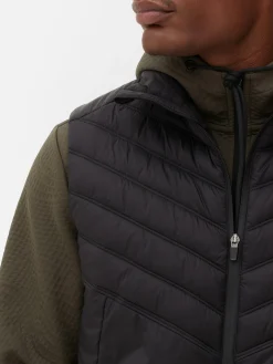 Homme Primark Manteaux Et Vestes|Vêtements De Sport|Veste De Sport Matelassée Sans Manches