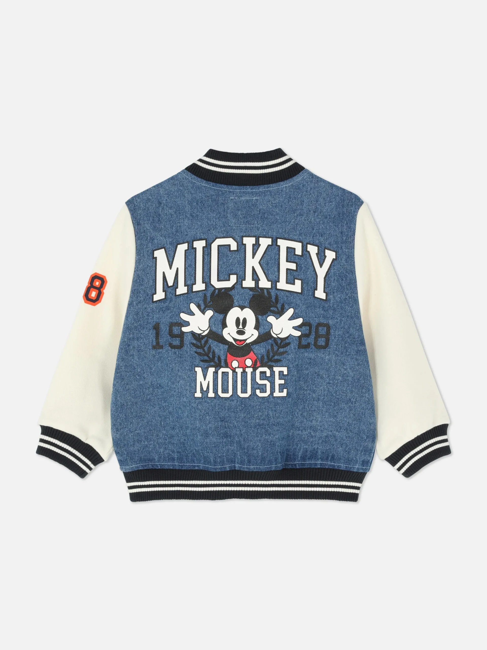 Enfant Primark Manteaux Et Vestes|Veste En Jean Style Universitaire Disney Mickey Mouse