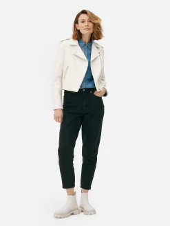 Femme Primark Manteaux Et Vestes|Veste Motard En Simili Cuir Essential