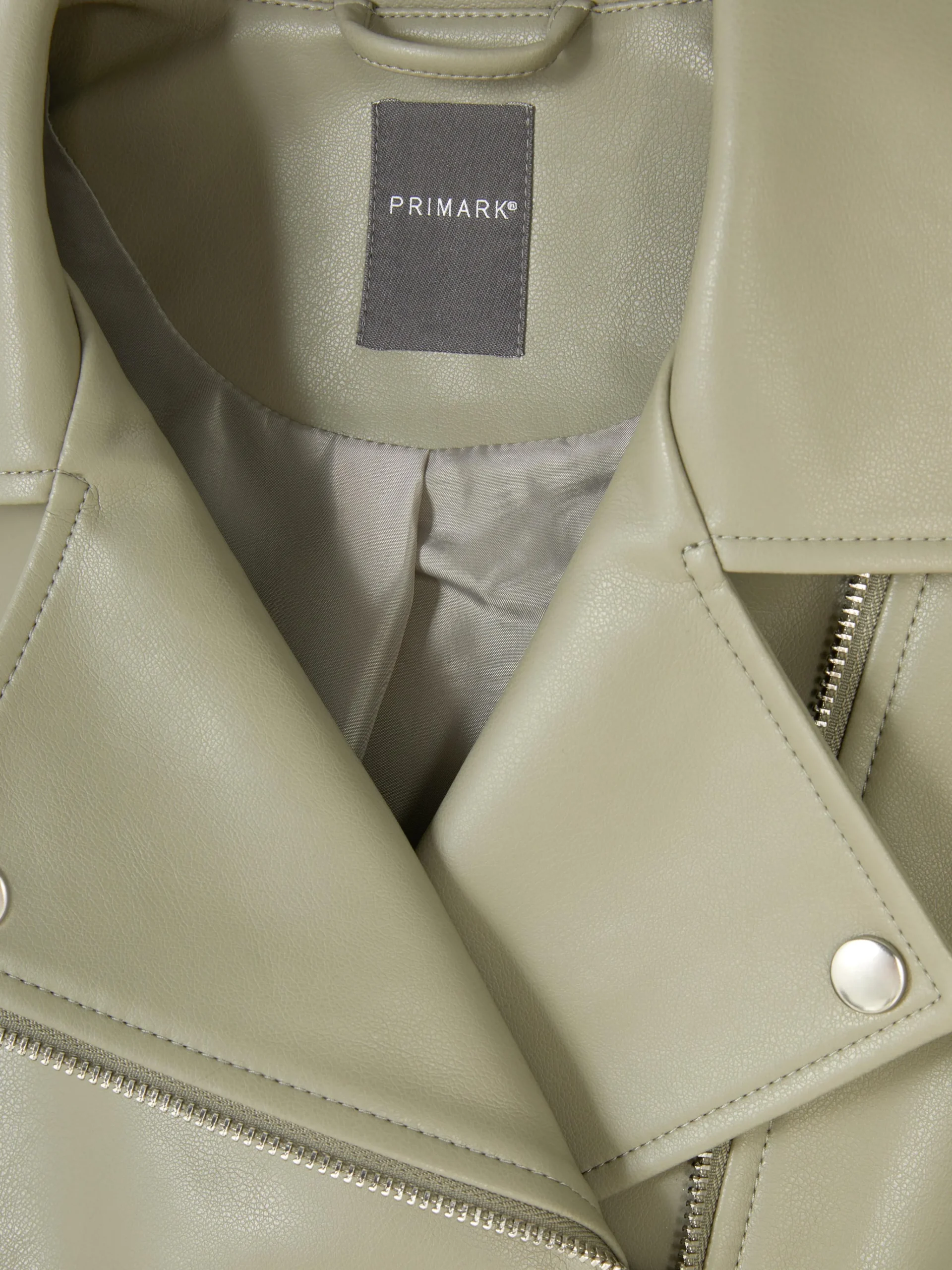 Femme Primark Manteaux Et Vestes|Veste Motard En Simili Cuir Essential