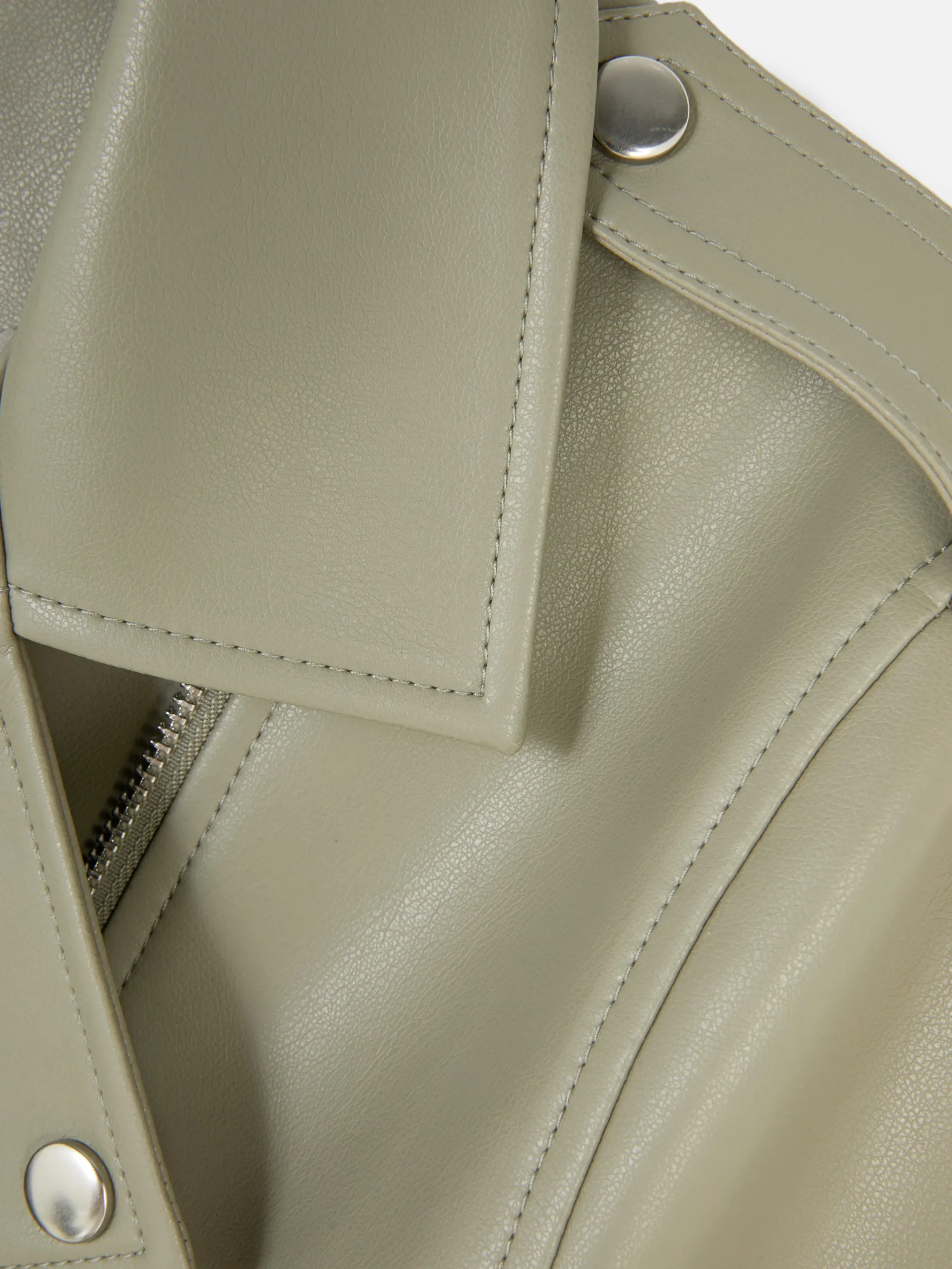 Femme Primark Manteaux Et Vestes|Veste Motard En Simili Cuir Essential