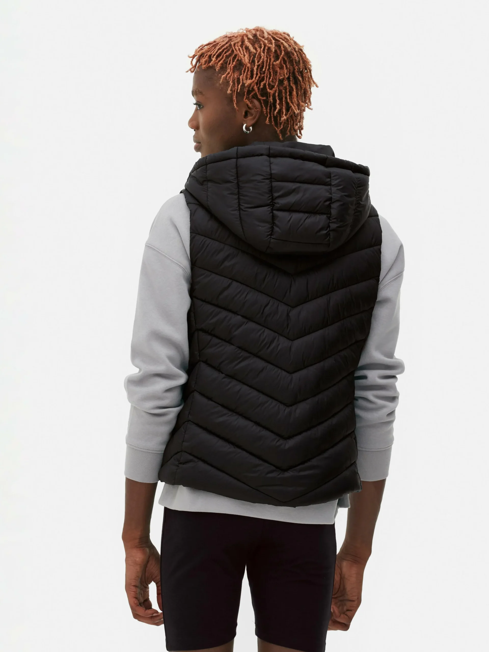 Femme Primark Manteaux Et Vestes|Veste Sans Manche à Capuche