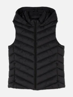 Femme Primark Manteaux Et Vestes|Veste Sans Manche à Capuche