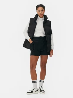 Femme Primark Manteaux Et Vestes|Veste Sans Manche Matelassée à Col Cheminée