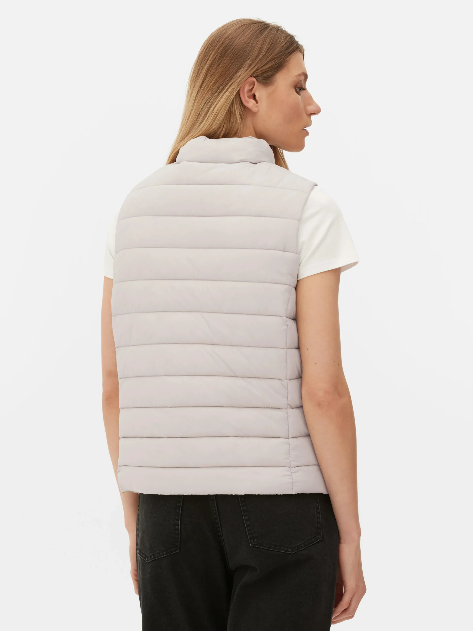 Femme Primark Manteaux Et Vestes|Veste Sans Manches à Col Cheminée