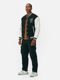 Homme Primark Manteaux Et Vestes|Veste Universitaire Disney Mickey Mouse X Keith Haring