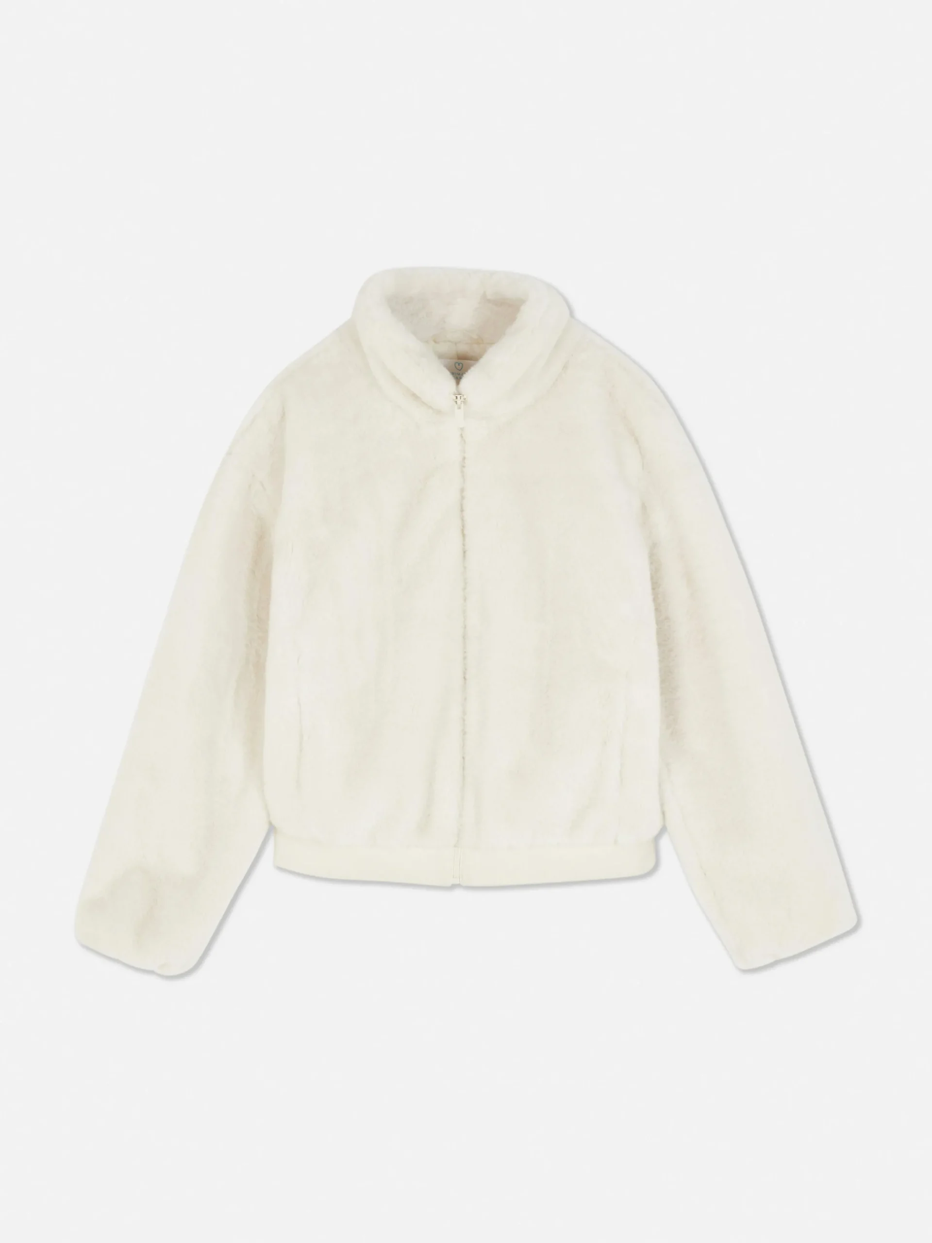 Femme Primark Manteaux Et Vestes|Veste Zippée En Fausse Fourrure